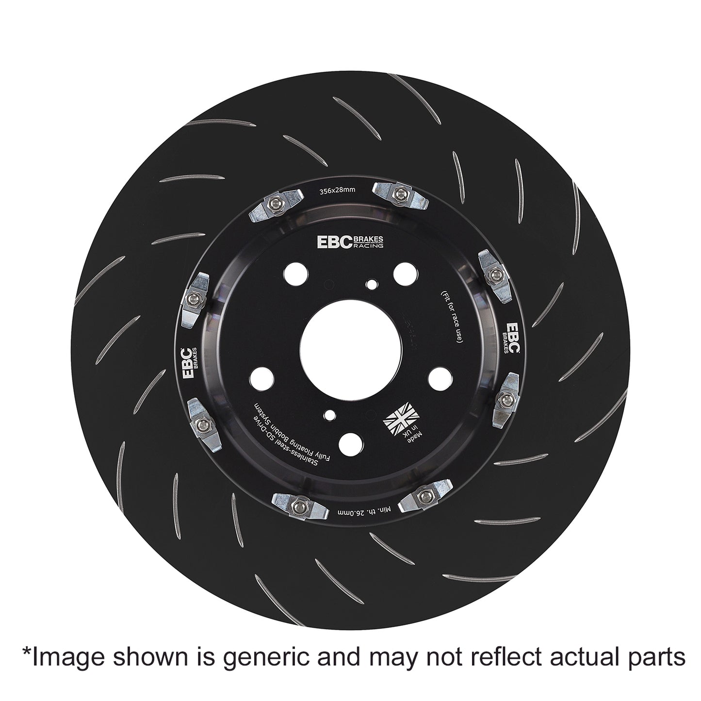 EBC Two-Piece Fully-Floating Disc Conversion (Pair) SG2FC2166 Front