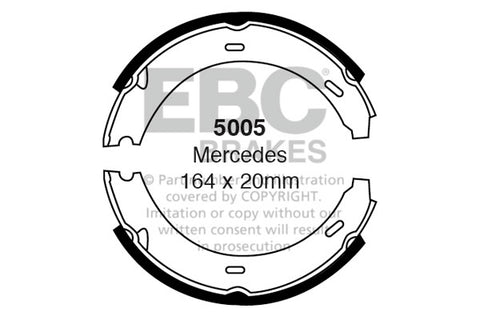 EBC Brake Shoe Replacement Set (6646)