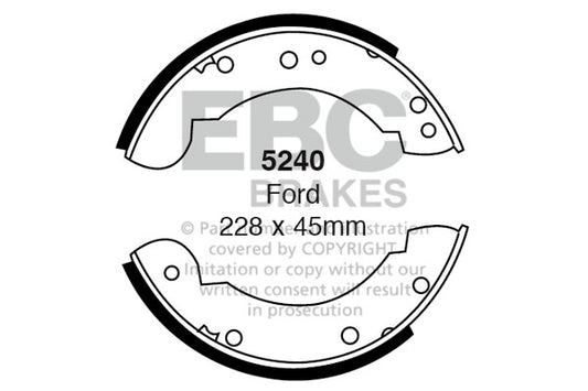 EBC Brake Shoe Replacement Set (6239)