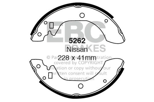 EBC Brake Shoe Replacement Set (5177)