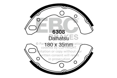 EBC Brake Shoe Replacement Set (6466)