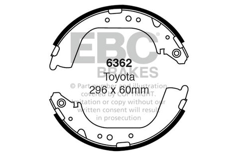 EBC Brake Shoe Replacement Set (5175)