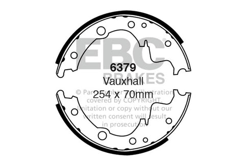 EBC Brake Shoe Replacement Set (5114)
