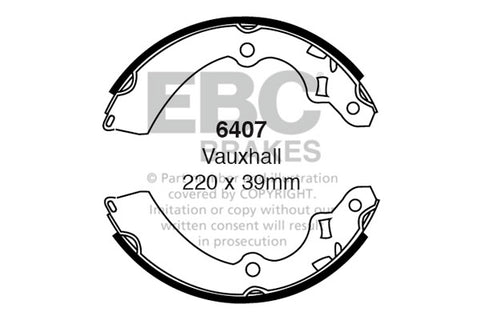 EBC Brake Shoe Replacement Set (6426)