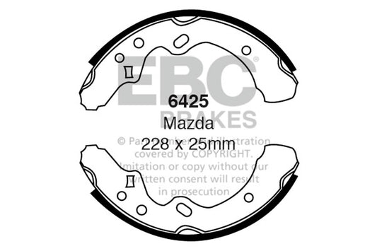 EBC Brake Shoe Replacement Set (5192)