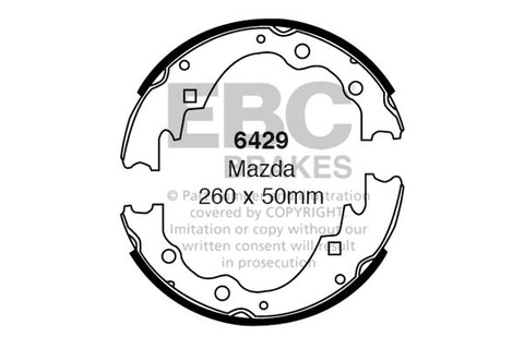 EBC Brakes Standard Disc Premium OE Replacement (Pair) (D2343S)
