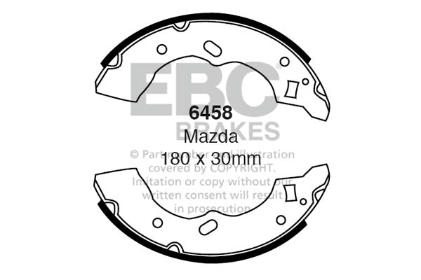 EBC Brakes Standard Disc Premium OE Replacement (Pair) (D2311)