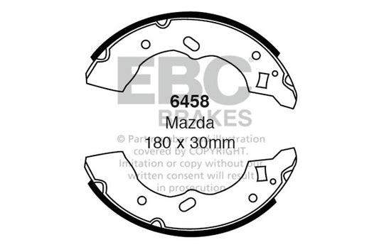 EBC Brakes Standard Disc Premium OE Replacement (Pair) (D2311)