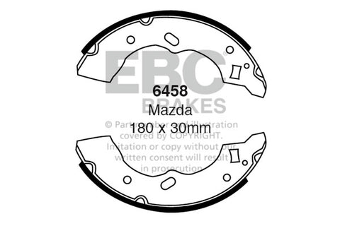 EBC Brakes Standard Disc Premium OE Replacement (Pair) (D2311)