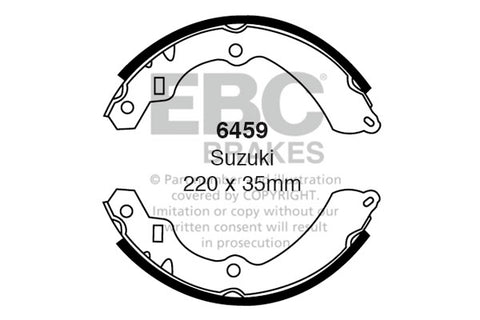 EBC Brake Shoe Replacement Set (6407)