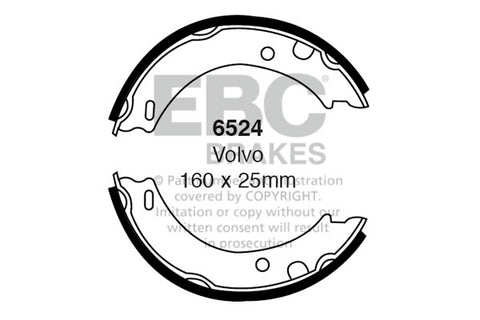 EBC Brake Shoe Replacement Set (6532)