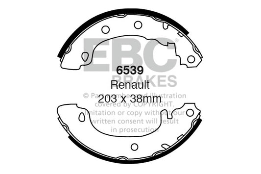 EBC Brakes Standard Disc Premium OE Replacement (Pair) (D2269B)