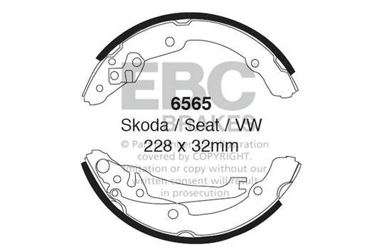 EBC Brake Shoe Replacement Set (5161)