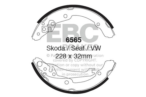 EBC Brake Shoe Replacement Set (5161)