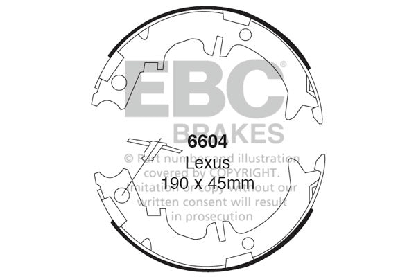 EBC Brakes Standard Disc Premium OE Replacement (Pair) (D2304)