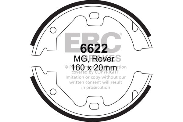 EBC Brakes Standard Disc Premium OE Replacement (Pair) (D2300)