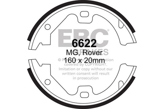 EBC Brakes Standard Disc Premium OE Replacement (Pair) (D2300)