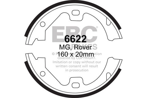 EBC Brakes Standard Disc Premium OE Replacement (Pair) (D2300)