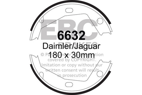 EBC Brake Shoe Replacement Set (5174)