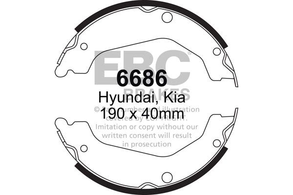 EBC Brakes Standard Disc Premium OE Replacement (Pair) (D2290)
