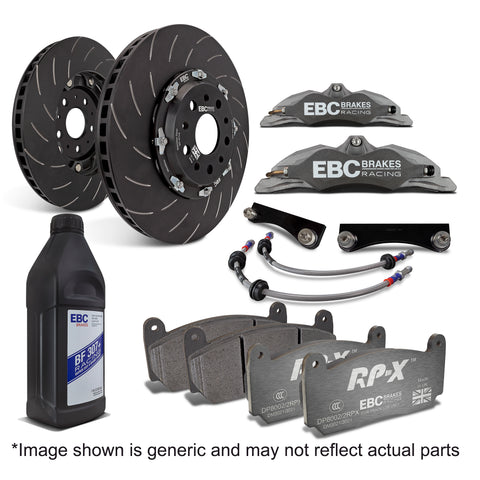 EBC Apollo Big Brake Kit, 300mm, Anodised Caliper (BBK007R-1FR) Front