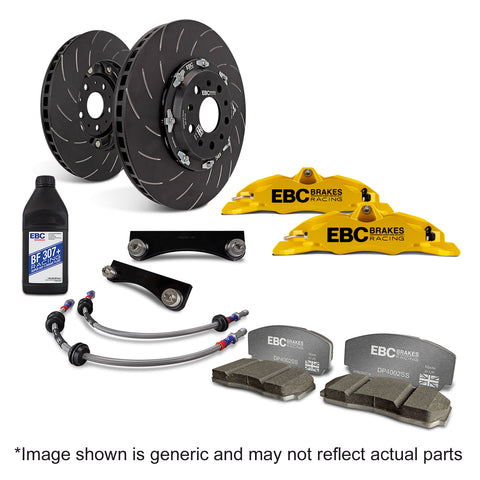 EBC Apollo 4-Piston Big Brake Kit, 355mm (BBK005-2) Front