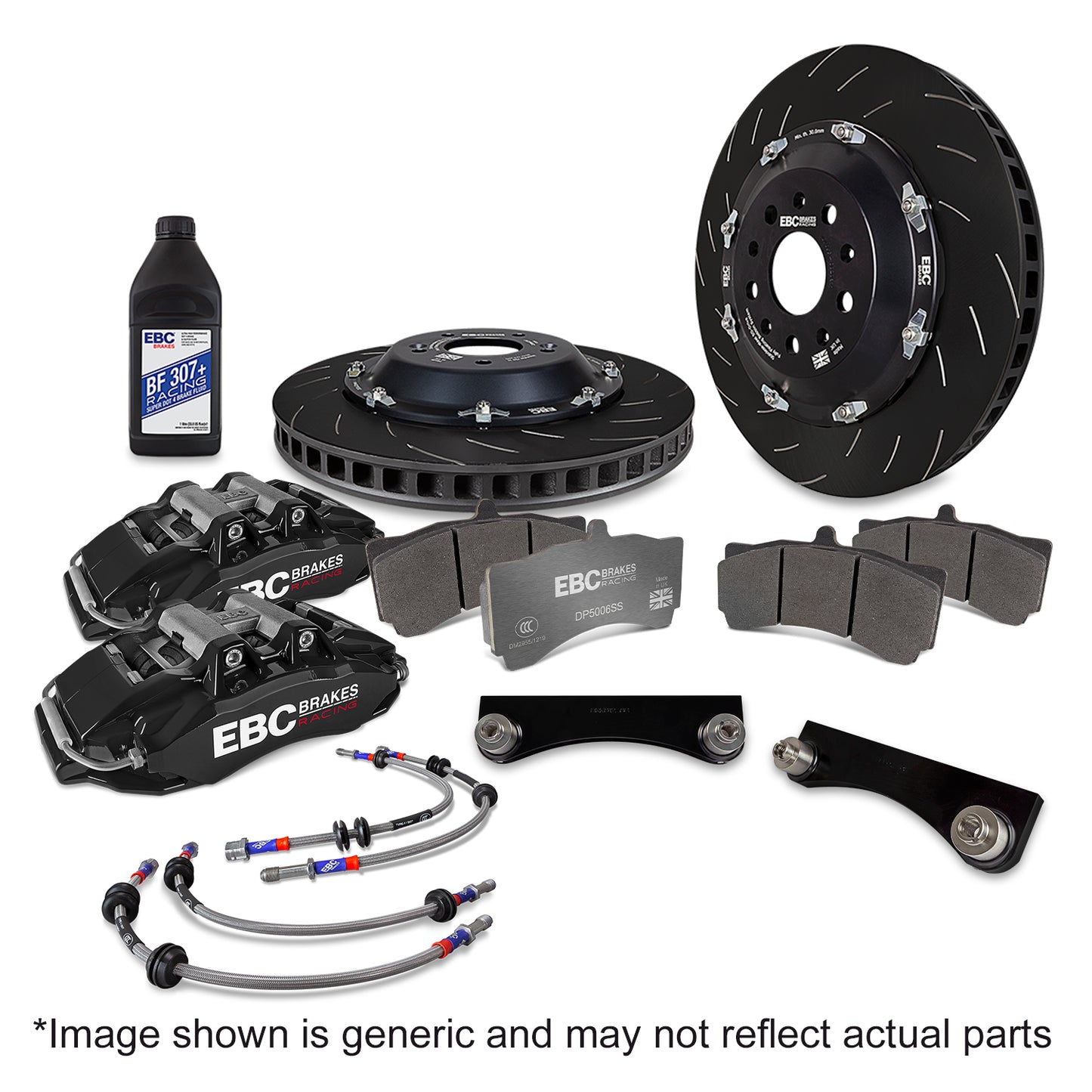 EBC 6-Piston Apollo Big Brake Kit, 355mm (BBK044) Front