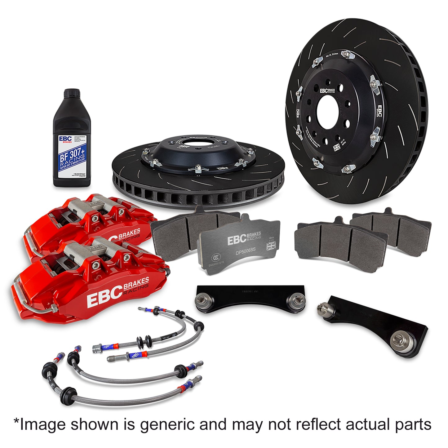 EBC 6-Piston Apollo Big Brake Kit, 355mm (BBK041) Front