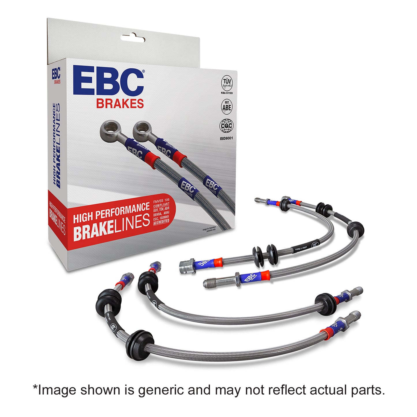 EBC Performance Pack Pad & Line Kit with Yellowstuff Pads (PLK1919)
