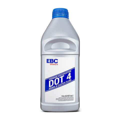 EBC Brake Fluid - Dot 4 - 1 Litre (Single Bottle)