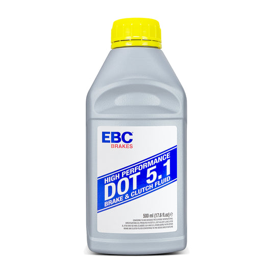 EBC High Performance Brake Fluid - Dot 5.1 - 500ml (Single Bottle)