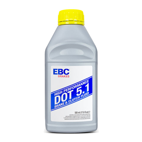 EBC High Performance Brake Fluid - Dot 5.1 - 500ml (Single Bottle)