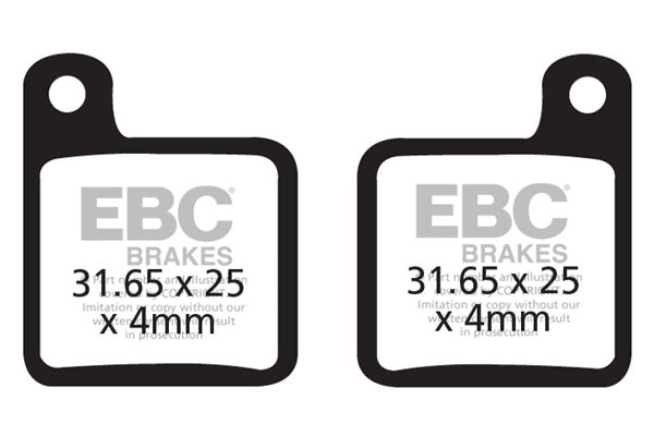 EBC Cycle Brake Pad for GIANT MPH 2001-2005  (CFA338)