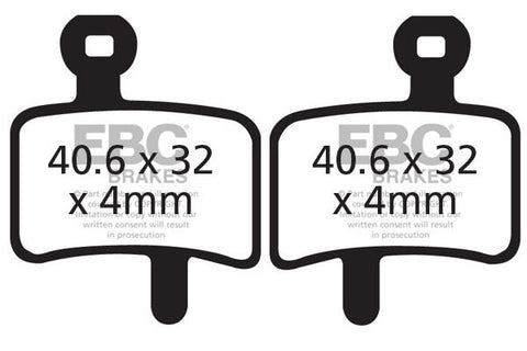 EBC Cycle Brake Pad for DIATECH ANCHOR (CFA364)