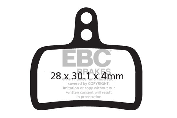 EBC Cycle Gold Brake Pad for HOPE 2007 MONO MINI (CFA386HH)