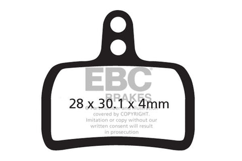 EBC Cycle Gold Brake Pad for HOPE 2007 MONO MINI (CFA386HH)