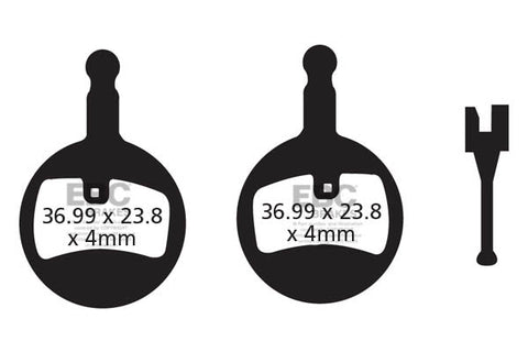 EBC Cycle Brake Pad for PROMAX DECIPHER (CFA439)