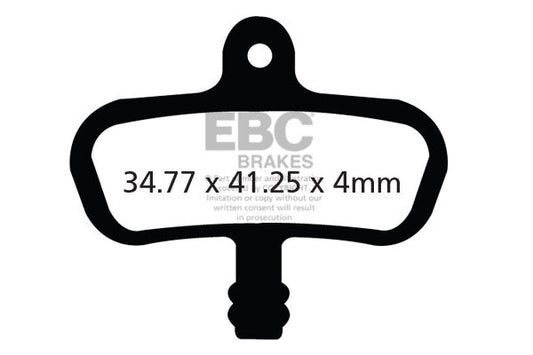EBC Cycle Brake Pad for AVID/SRAM CODE 7 (CFA440)