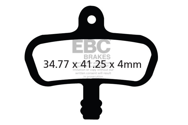 EBC Cycle Brake Pad for AVID/SRAM CODE (2007-10) (CFA440)