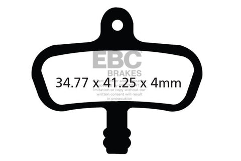 EBC Cycle Gold Brake Pad for AVID/SRAM CODE (2007-10) (CFA440HH)