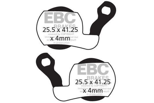 EBC Cycle Gold Brake Pad for MAGURA MARTA SL (2009-11) (CFA449HH)