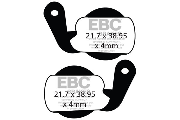 EBC Cycle Gold Brake Pad for MAGURA MARTA SL (2003-08) (CFA451HH)