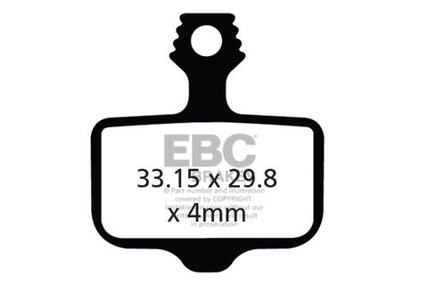 EBC Cycle Brake Pad for ASSESS C430 (CFA472)