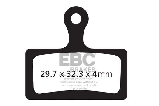 EBC Cycle Gold Brake Pad for FSA K-FORCE (CFA614HH)