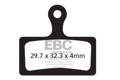 EBC Cycle Gold Brake Pad for FSA K-FORCE (CFA614HH)