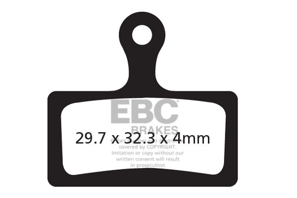 EBC Cycle Gold Brake Pad for REVER ATTACK-U (CFA614HH)