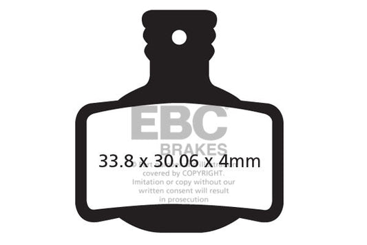 EBC Cycle Gold Brake Pad for MAGURA MT4 FM (2P) (CFA619HH)