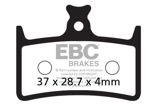 EBC Cycle Gold Brake Pad for HOPE RX4+ (FM) (CFA647HH)