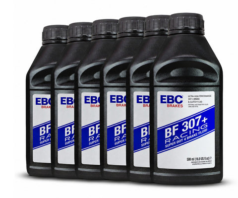 EBC RACE Brake Fluid - Dot 4 Racing - 500ml (Pack of 6)