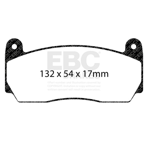 EBC Racing RP-1 Track and Race Brake Pads (DP8002/2RP1)